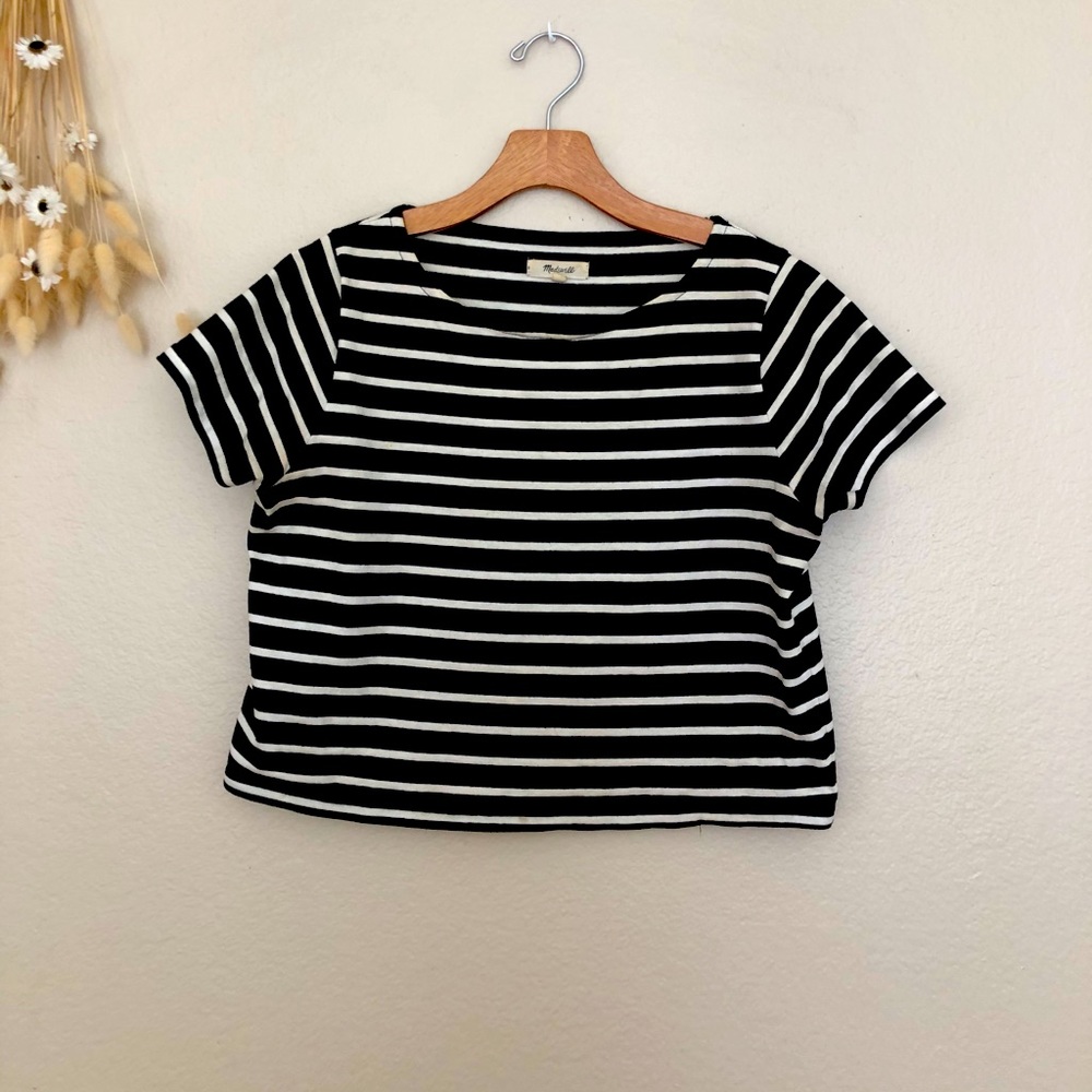Madewell Cropped Boxy Tee